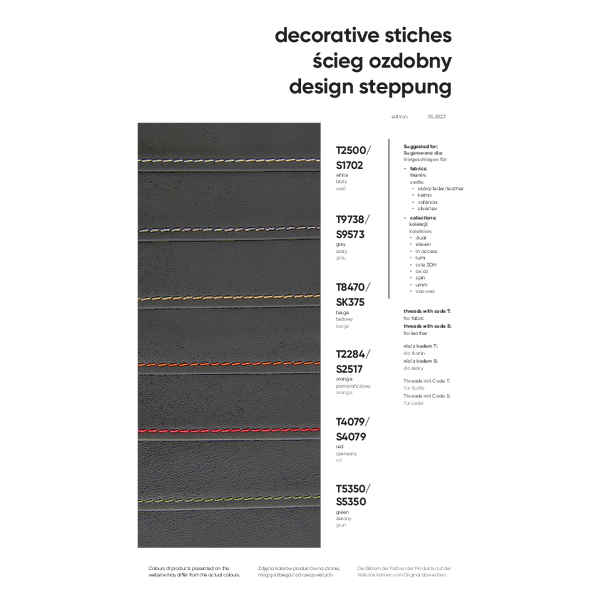 design steppung - sampler